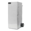 5' Dolly Two-Door Dolly Showbox, Aluminum