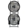 69-5136_fans_b Double Fan Cart