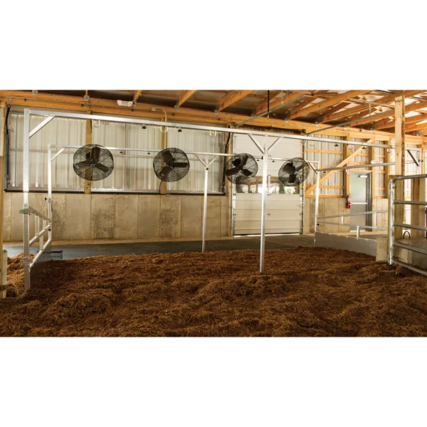 Livestock Fan Cage, Aluminum