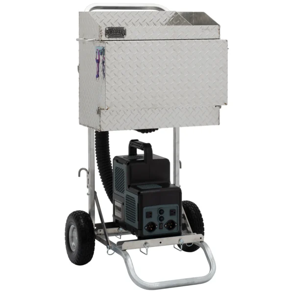Deluxe Blower Cart with Showbox