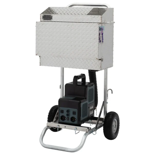 Deluxe Blower Cart with Showbox