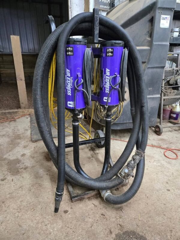 Double Blowers With Cart